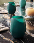 Set of 6 Tumblers - 36 cl - Primary Color - Emerald Green - Chef & Sommelier