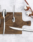 Set of 12 Soup Spoons – Jet – Lou Laguiole