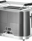 Geo Steel 2-Slice Toaster - 25250-56 - Russell Hobbs