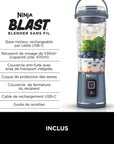 Blast Cordless Portable Blender - Blue - BC151EUNV - Ninja