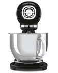 "50's Style" Stand Mixer - 4.8 L - Black - SMF03BLEU - Smeg
