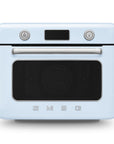 Mini Four Combiné Vapeur "Années 50" - Bleu Azur - COF01PBEU - Smeg