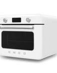 Mini Four Combiné Vapeur "Années 50" - Blanc - COF01WHEU - Smeg