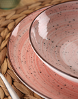 18-Piece Dinnerware Set - Pink - Lua - Versa