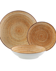 18-Piece Dinnerware Set - Ochre - Lua - Versa