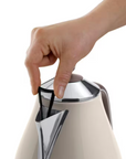 Icona Vintage Electric Kettle - 1.7 L - Beige - KBOV2001.BG - De’Longhi