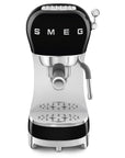 "50's Style" Manual Espresso Machine - 1 L - Black - ECF02BLEU - Smeg