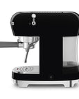 "50's Style" Manual Espresso Machine - 1 L - Black - ECF02BLEU - Smeg