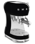 "50's Style" Manual Espresso Machine - 1 L - Black - ECF02BLEU - Smeg