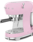 "50's Style" Manual Espresso Machine - 1 L - Pink - ECF02PKEU - Smeg