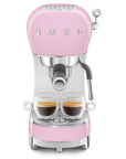 "50's Style" Manual Espresso Machine - 1 L - Pink - ECF02PKEU - Smeg