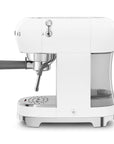 "50's Style" Manual Espresso Machine - 1 L - White - ECF02WHEU - Smeg