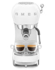 "50's Style" Manual Espresso Machine - 1 L - White - ECF02WHEU - Smeg