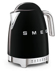 "50's Style" Electric Kettle - 1.7 L - Black - KLF04BLEU - Smeg
