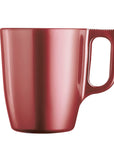 Set of 6 Mugs - 25 cl - Rouge Astral - Flashy - Luminarc