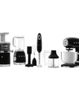 Robot Pâtissier "Années 50" - Noir - SMF03BLEU - Smeg