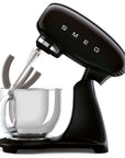"50's Style" Stand Mixer - 4.8 L - Black - SMF03BLEU - Smeg