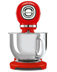 "50's Style" Stand Mixer - 4.8 L - Red - SMF03RDEU - Smeg
