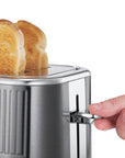 Geo Steel 2-Slice Toaster - 25250-56 - Russell Hobbs