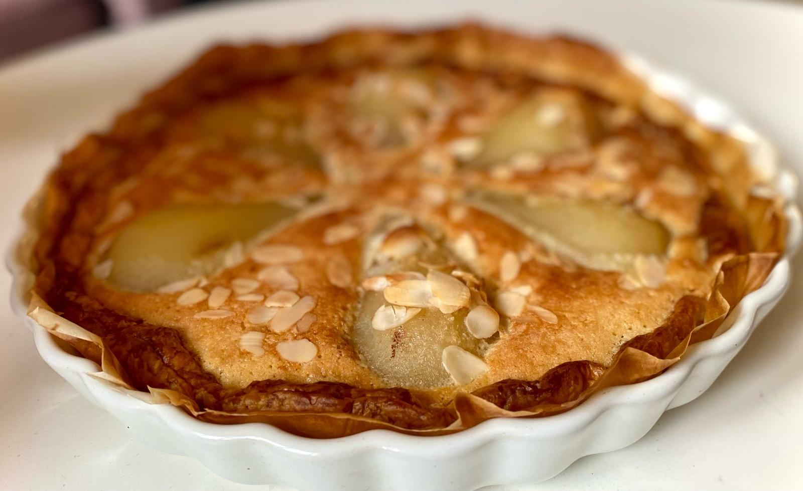 🍐 Tarte amandine aux poires – La recette facile et fondante...