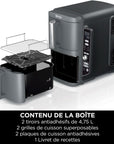 Double Stack XL Air Fryer - 9.5 L - Gray - SL400EU - Ninja