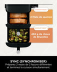 Double Stack Air Fryer - 7.6 L - Black - SL300EU - Ninja