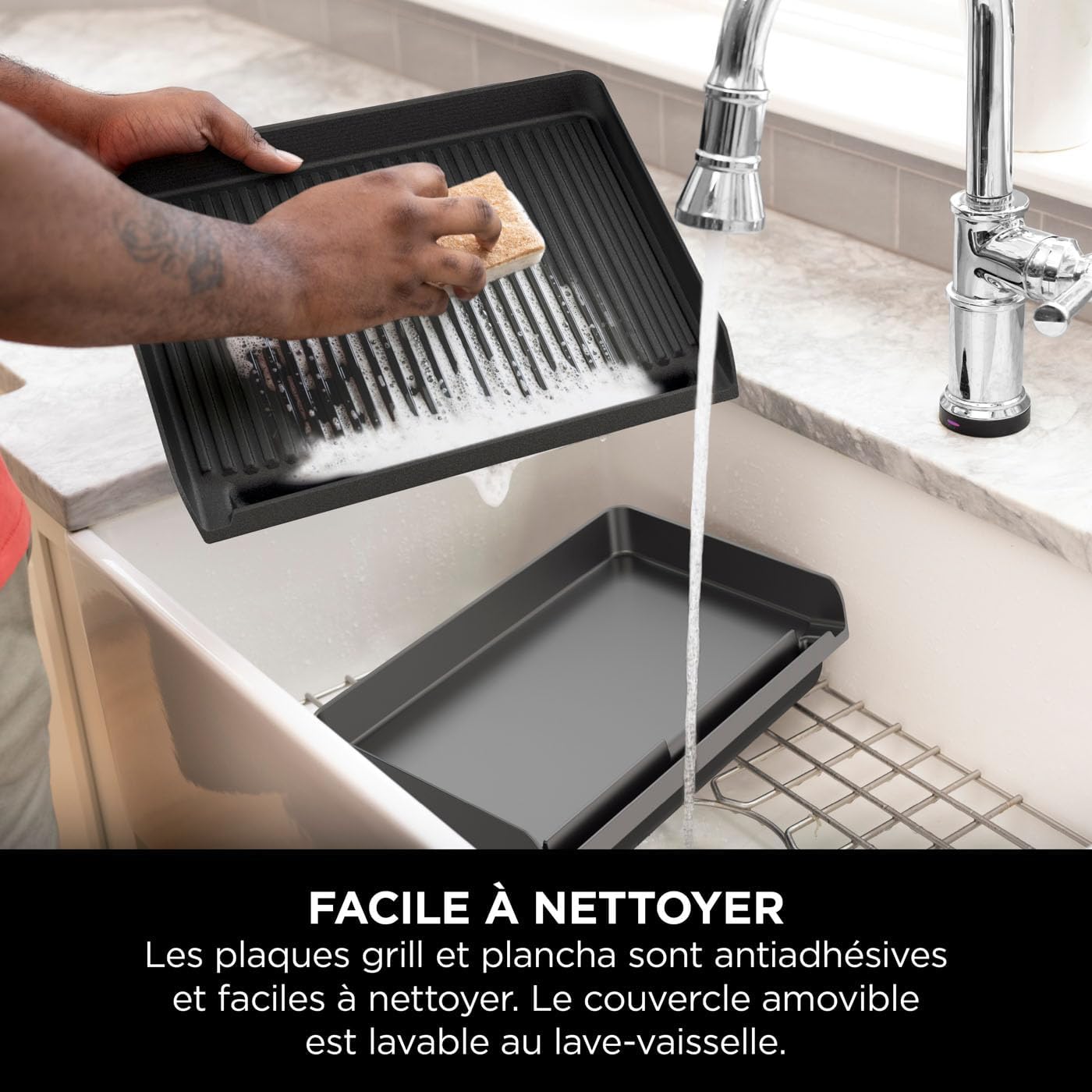 Sizzle™ Indoor Grill &amp; Griddle - GR101EU - Ninja