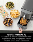 Double Stack XL Air Fryer - 9.5 L - Gray - SL400EU - Ninja