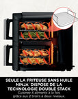 Double Stack Air Fryer - 7.6 L - Black - SL300EU - Ninja
