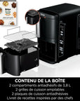 Double Stack Air Fryer - 7.6 L - Black - SL300EU - Ninja