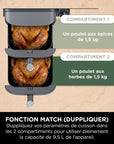 Double Stack XL Air Fryer - 9.5 L - Gray - SL400EU - Ninja