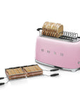 "50's Style" 4-Slice Toaster - Pink - TSF02PKEU - Smeg
