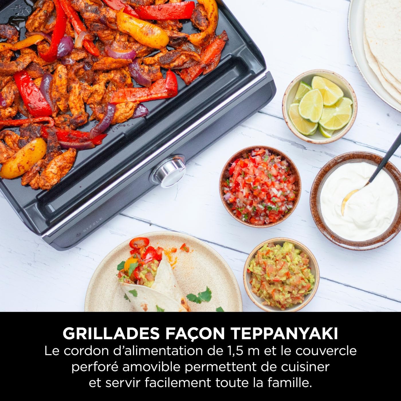 Sizzle™ Indoor Grill &amp; Griddle - GR101EU - Ninja