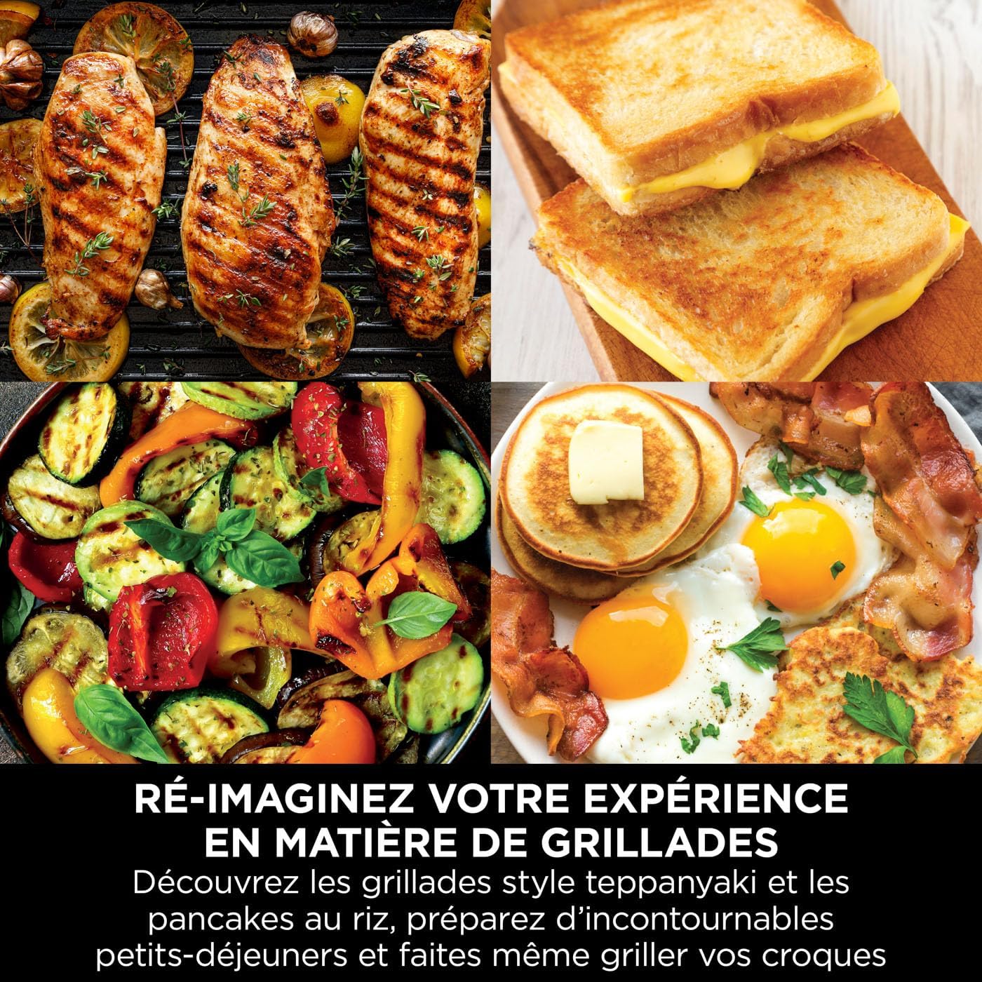 Sizzle™ Indoor Grill &amp; Griddle - GR101EU - Ninja