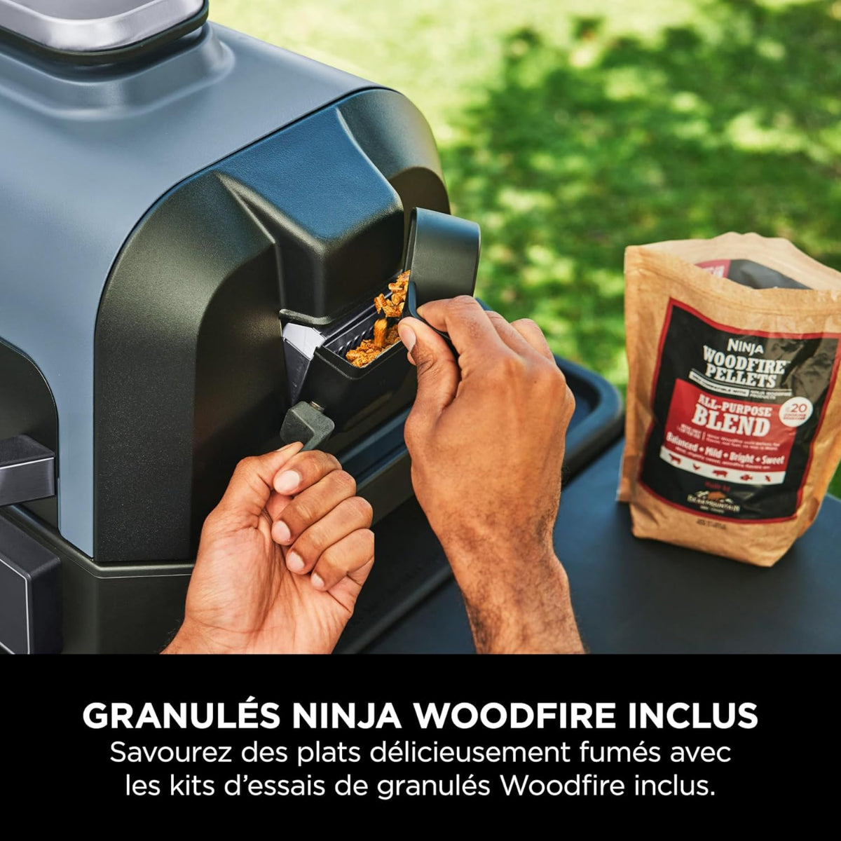 Woodfire Pro Connect™ XL Outdoor Grill &amp; Smoker - OG901EU - Ninja