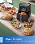 Friteuse à Air - 7,2 L - Série 5000 - HD9285/93 - Philips