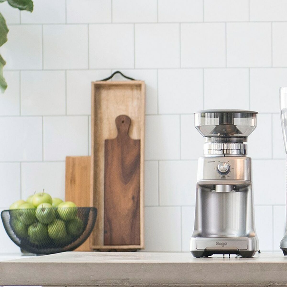 the Dose Control™ Pro Coffee Grinder - Silver - SCG600SIL2EEU1 - Sage