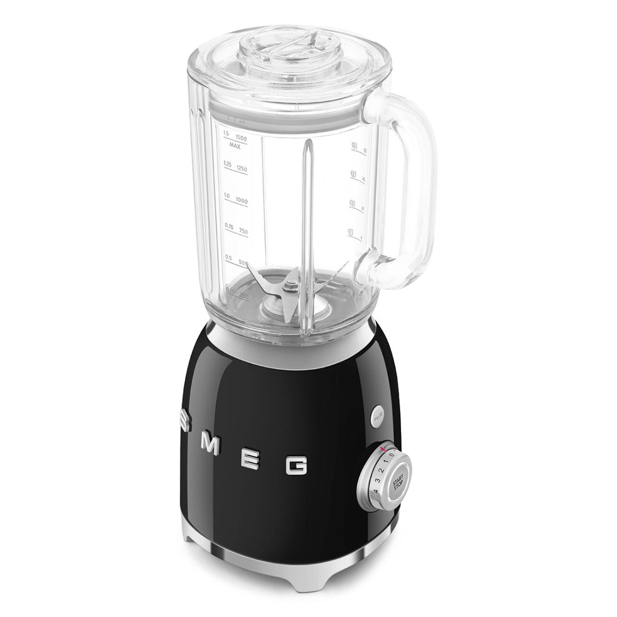 Blender &quot;Années 50&quot; - 1,5 L - Noir - BLF03BLEU - Smeg