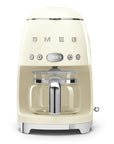 "50's Style" Drip Filter Coffee Machine - Cream - DCF02CREU - Smeg