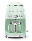 "50's Style" Drip Filter Coffee Machine - 1.4 L - Pastel Green - DCF02PGEU - Smeg