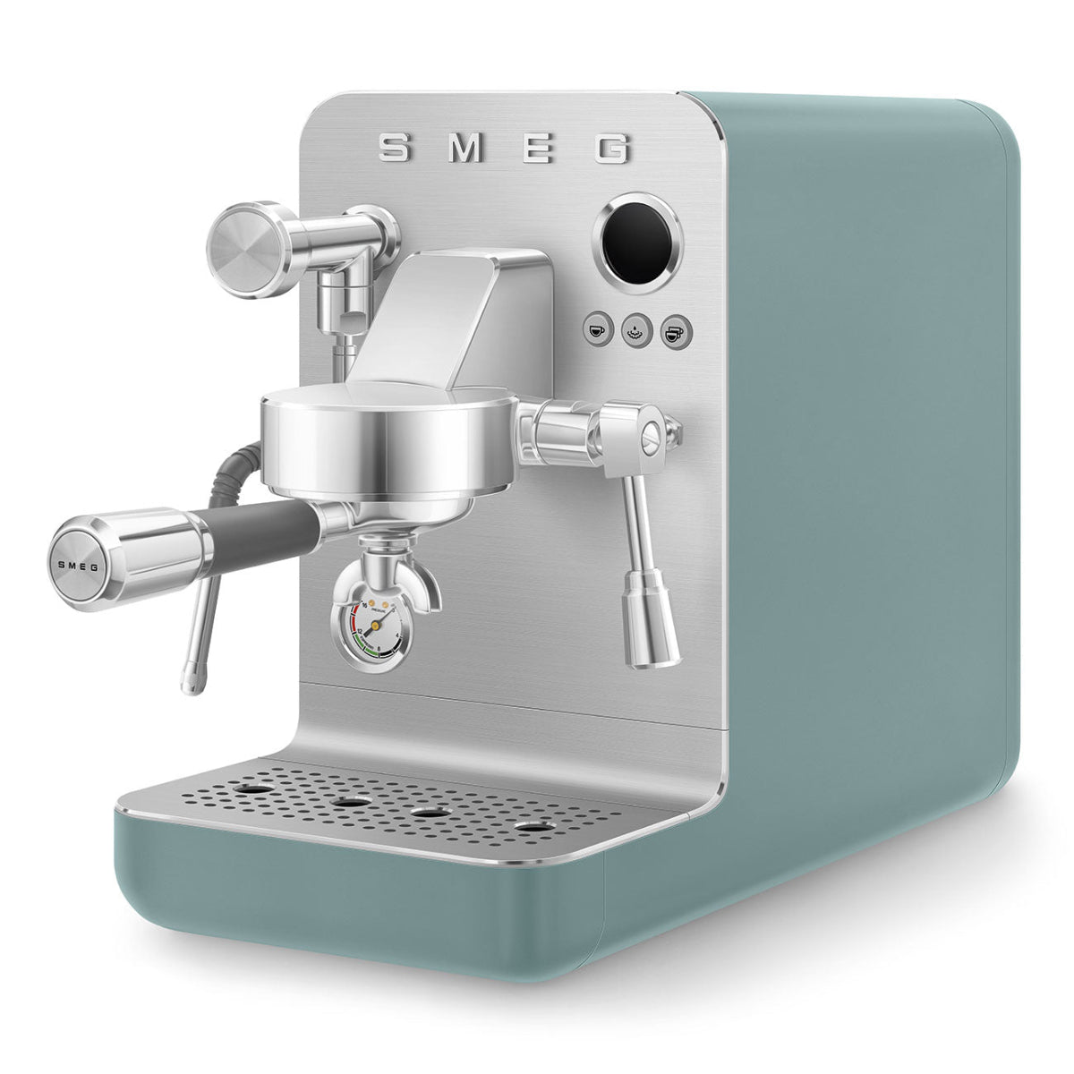 "Collezione" Semi-Professional Manual Espresso Machine - Emerald Green - EMC02EGMEU - Smeg