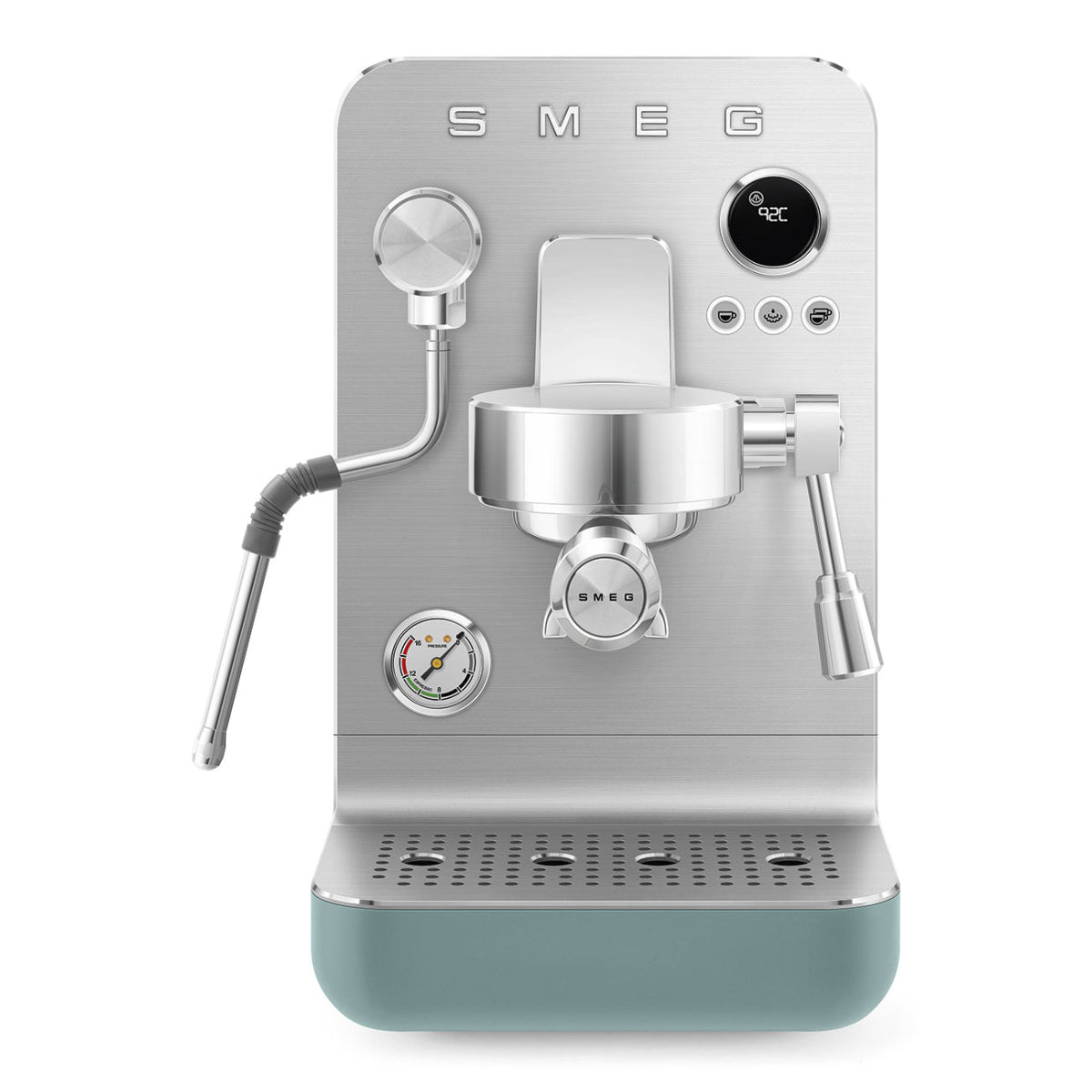 "Collezione" Semi-Professional Manual Espresso Machine - Emerald Green - EMC02EGMEU - Smeg