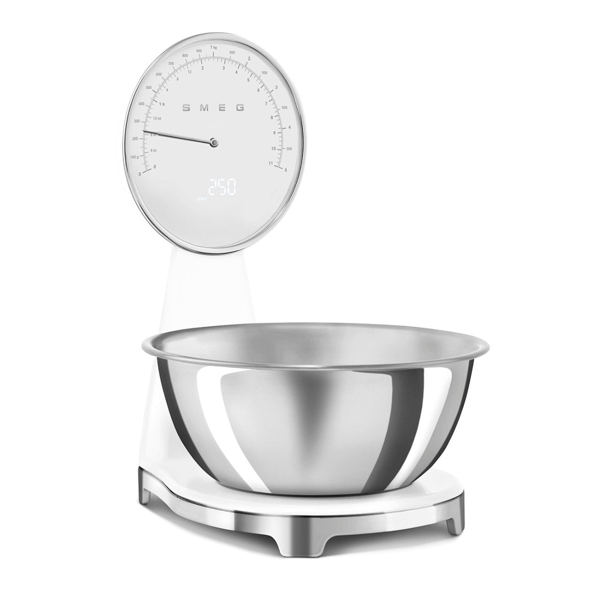 "50's Style" Kitchen Scale - White - KSF01WHWW - Smeg