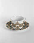 Le Volte Celesti – Set of 6 Tea Cups with Saucers