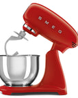 Robot Pâtissier "Années 50" - 4,8 L - Rouge - SMF03RDEU - Smeg