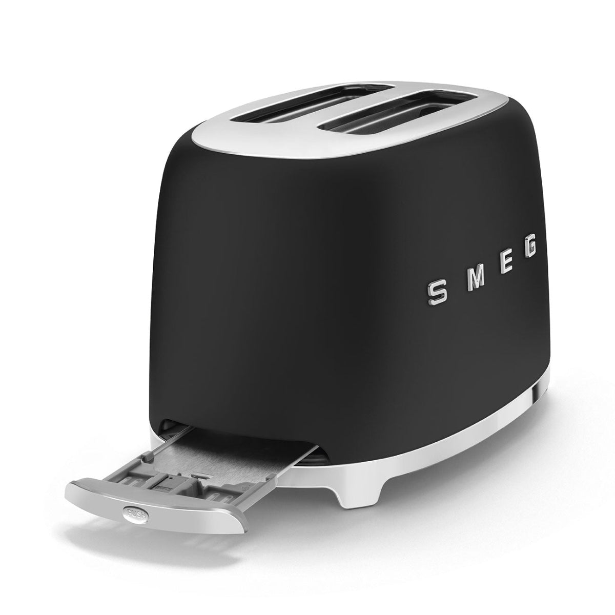 "50's Style" 2-Slice Toaster - Matte Black - TSF01BLMEU - Smeg