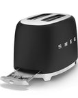 "50's Style" 2-Slice Toaster - Matte Black - TSF01BLMEU - Smeg