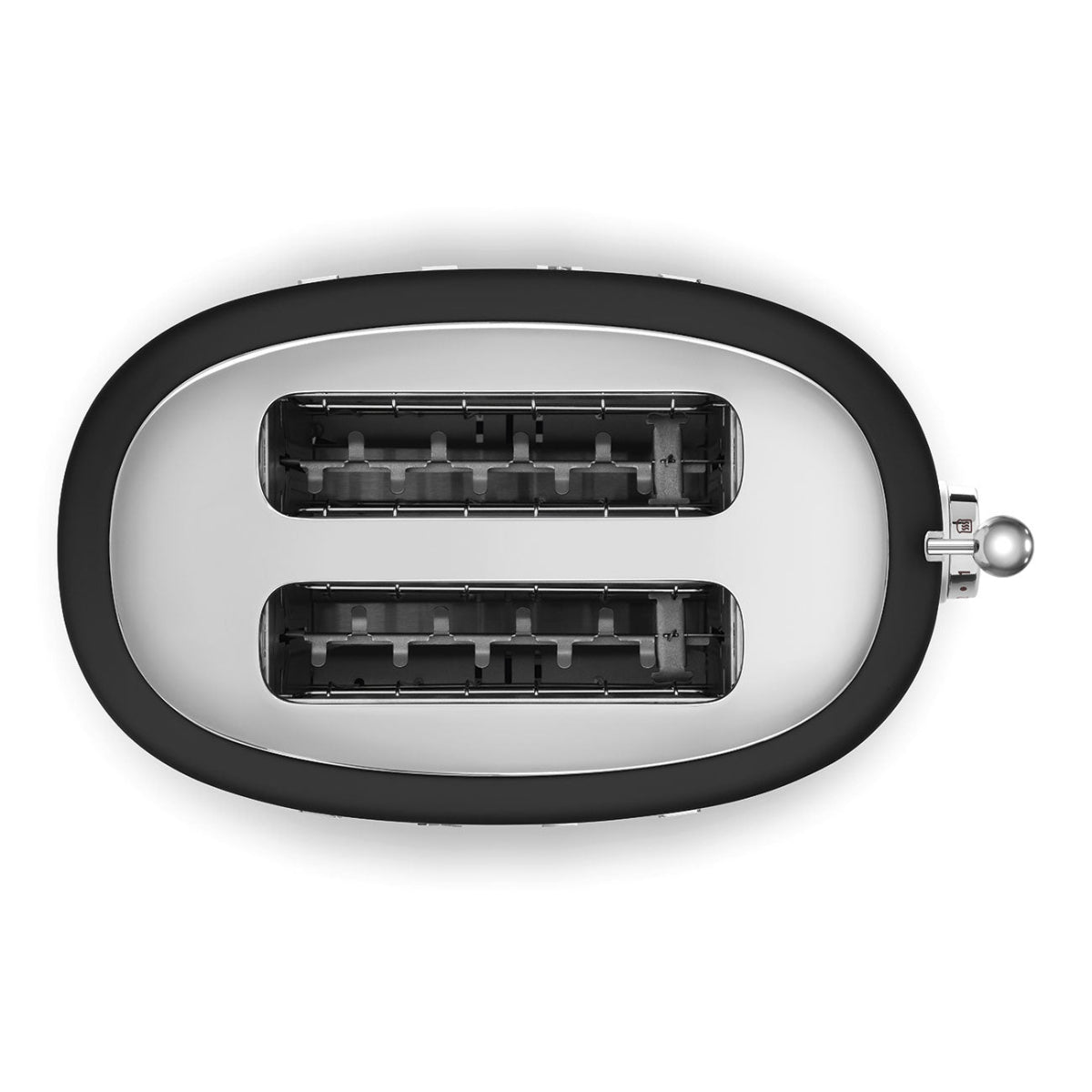 "50's Style" 2-Slice Toaster - Matte Black - TSF01BLMEU - Smeg