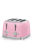 Grille-Pain "Années 50" - 4 Tranches - Rose - TSF03PKEU - Smeg